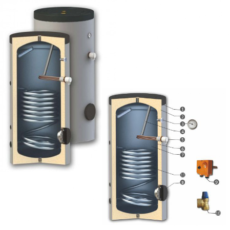 Boiler λεβητοστασίου Boiler λεβητοστασίου αντλίας θερμότητας